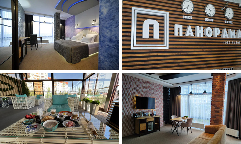 Панорама loft hotel