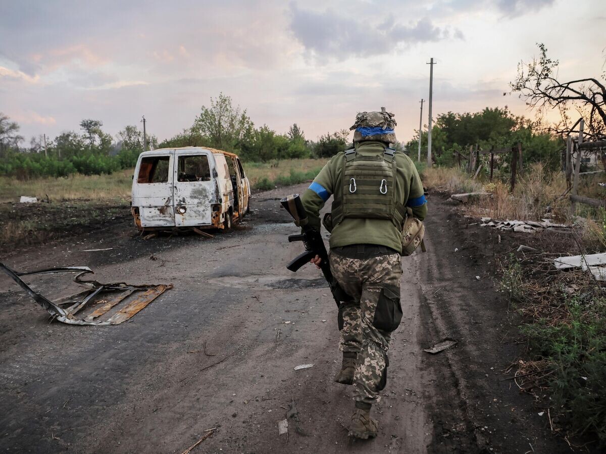    Украинский военный© AP Photo