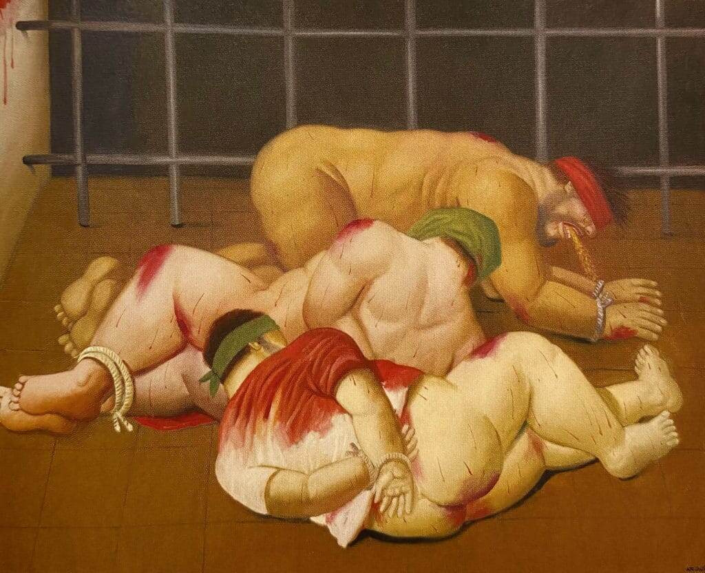 Фернандо Ботеро – «Абу-Грейб 46»