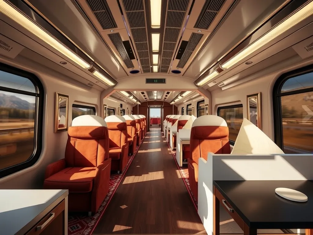 VIP на рельсах: люксовые вагоны для требовательных путешественников