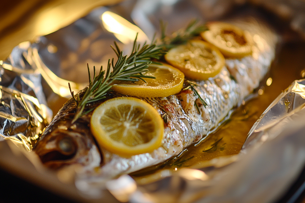 Запекания рыбы