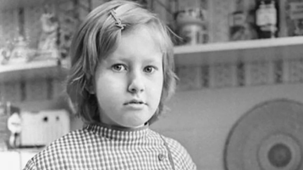 Ксения Собчак в детстве