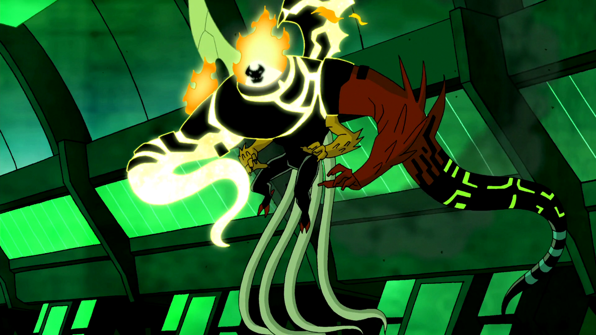 Фрагмент из мультсериала "Бен 10" ("Ben 10") 2005