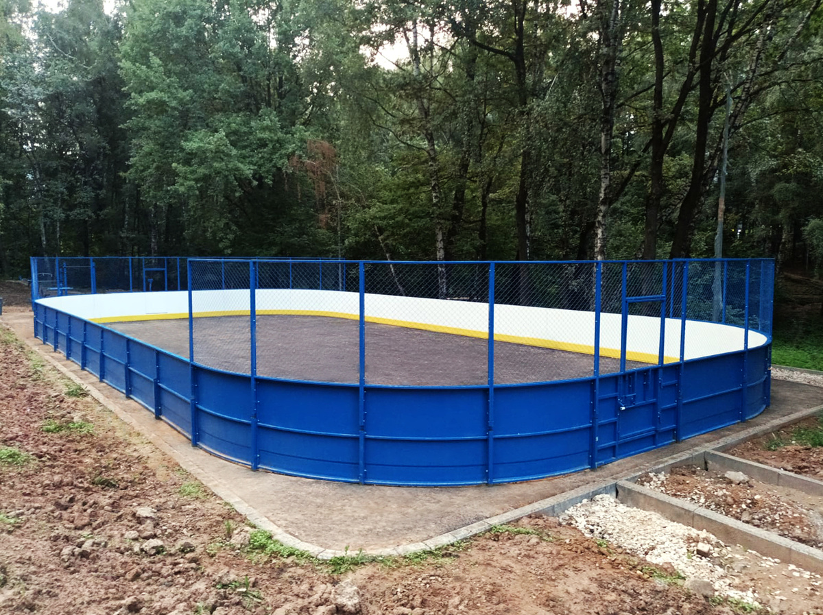 хоккейная коробка от компании Hbort.ru