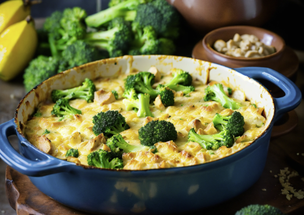 Блюдо с добавлением брокколи