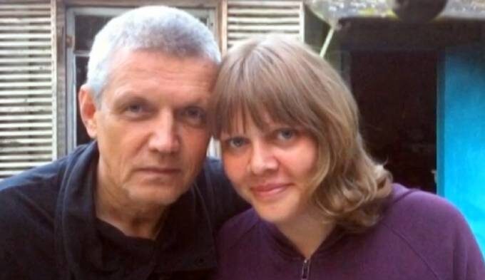 Александр Галибин со старшей дочерью Машей