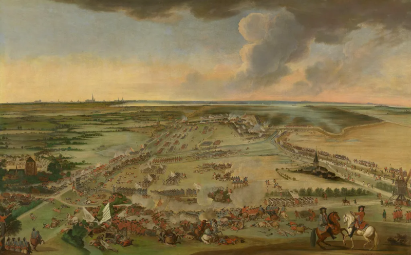 Битва при Экерене, 1703. Источник: Викисклад // Общественное достояние