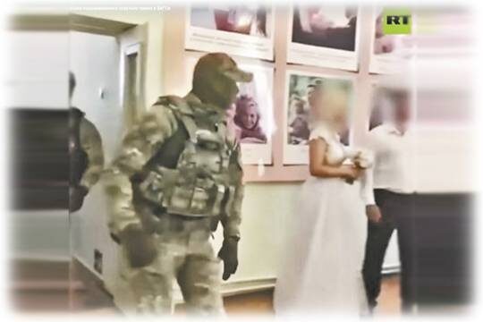    Спецназ скрутил жениха-рецидивиста прямо в ЗАГСе