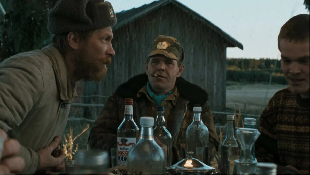 Сериал "Особенности национальной охоты", 1995г. Виктор Бычков, Алексей Булдаков, Вилле Хаапасало.