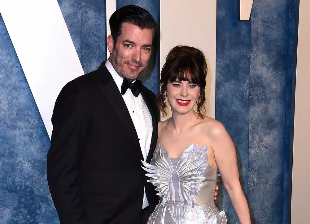    Зои Дешанель и Джон Скотт трогательно отметили годовщину первого свидания