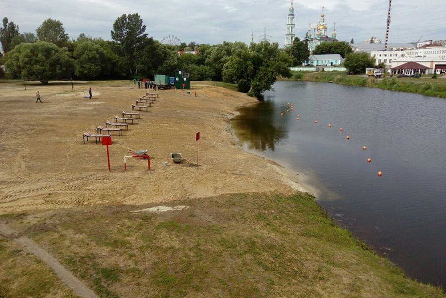 Купаться в этом месте не стоит