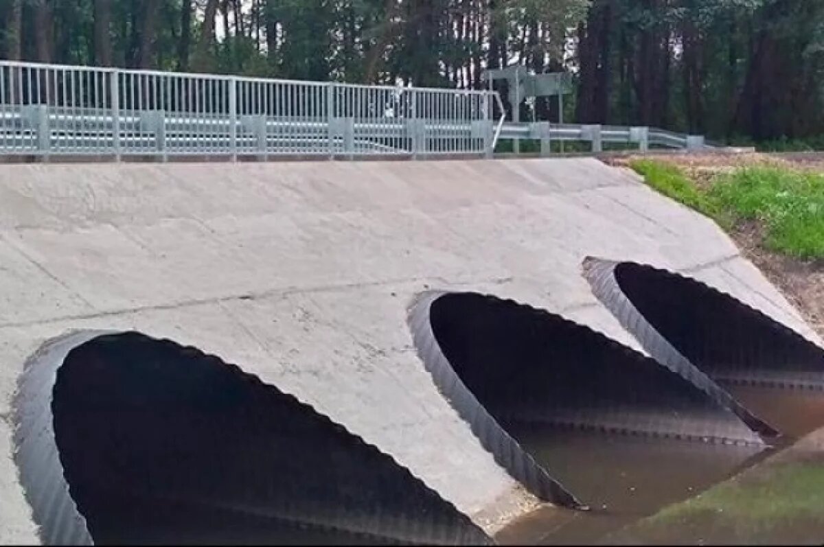    В Навлинском районе Брянщины завершили капремонт моста через реку Крапивна