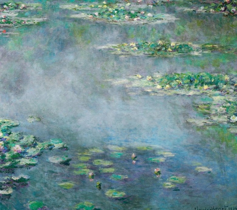 Клод Моне, Водяные лилии, 1906, холст, масло, частная коллекция
