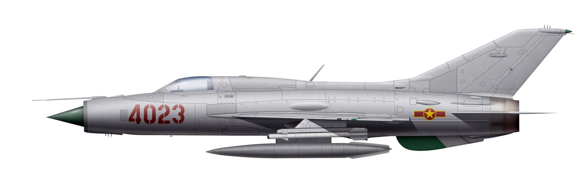 МиГ-21ПФЛ б/н 4023, права на профиль принадлежат Balazs Kakuk