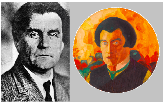 Казимир Малевич и его автопортрет