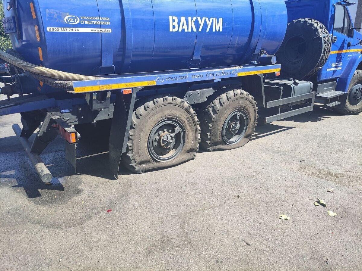    Последствия обстрела со стороны ВСУ "Водоканала" в Каховке Херсонской области© Фото : Владимир Сальдо/Telegram