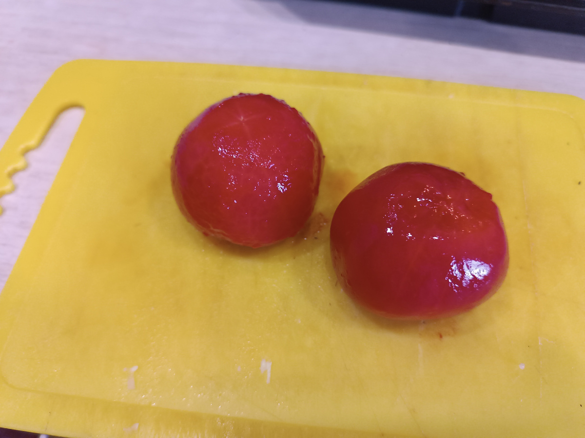 Помидоры без кожицы