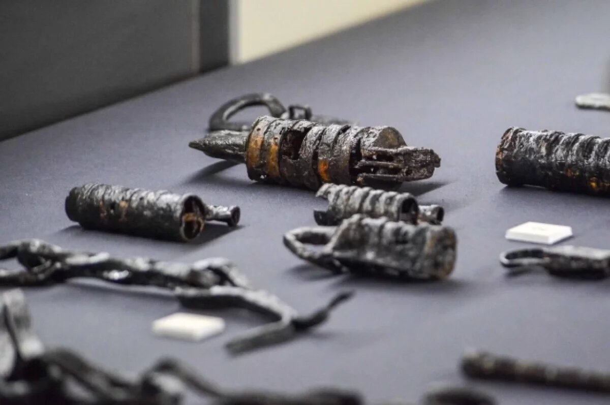    В Туле открылась выставка археологических находок из московского Кремля