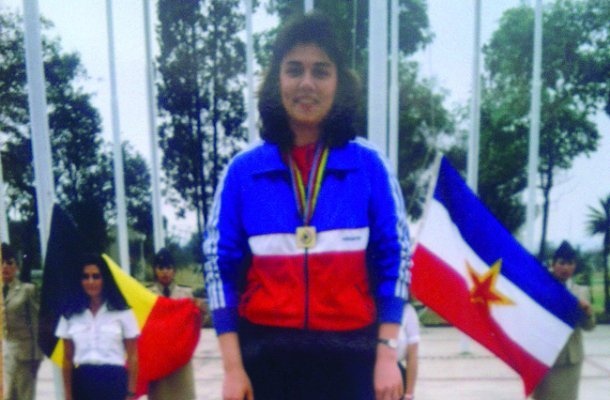 Югославка Ясна Шекарич - серебряная призер олимпиады в Барселоне в 1992 году как независимая олимпийская участница.