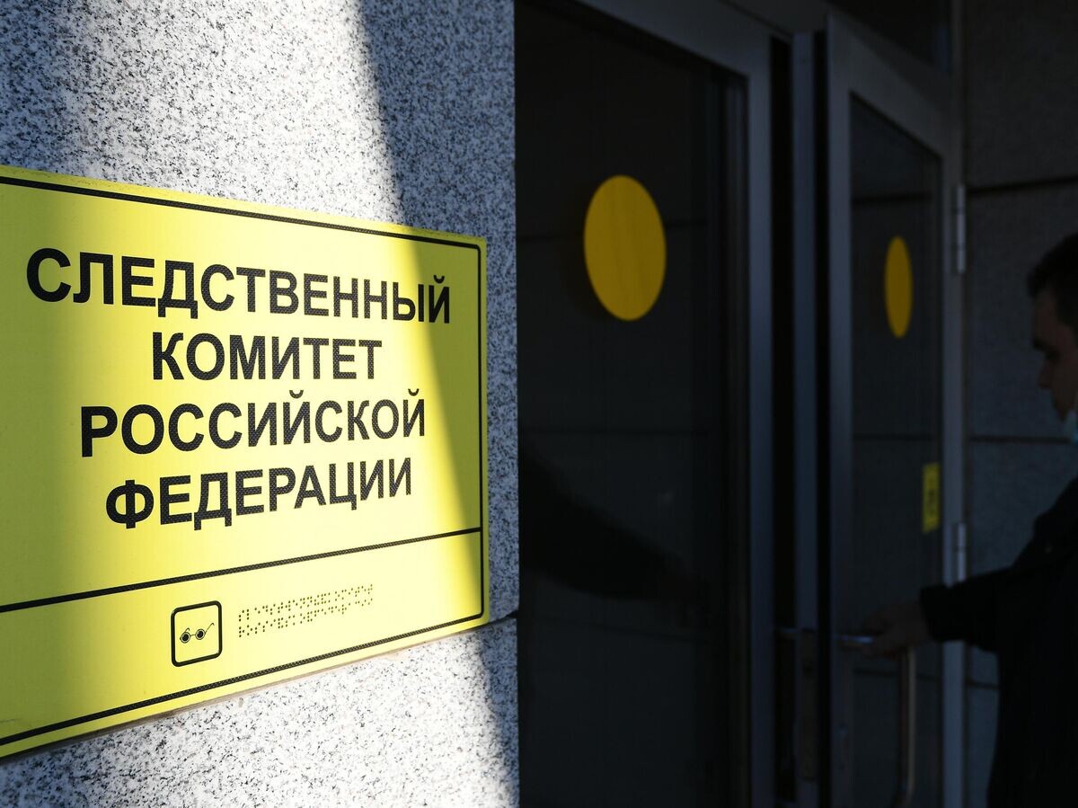    Человек заходит в здание Следственного комитета РФ в Москве© РИА Новости / Максим Блинов