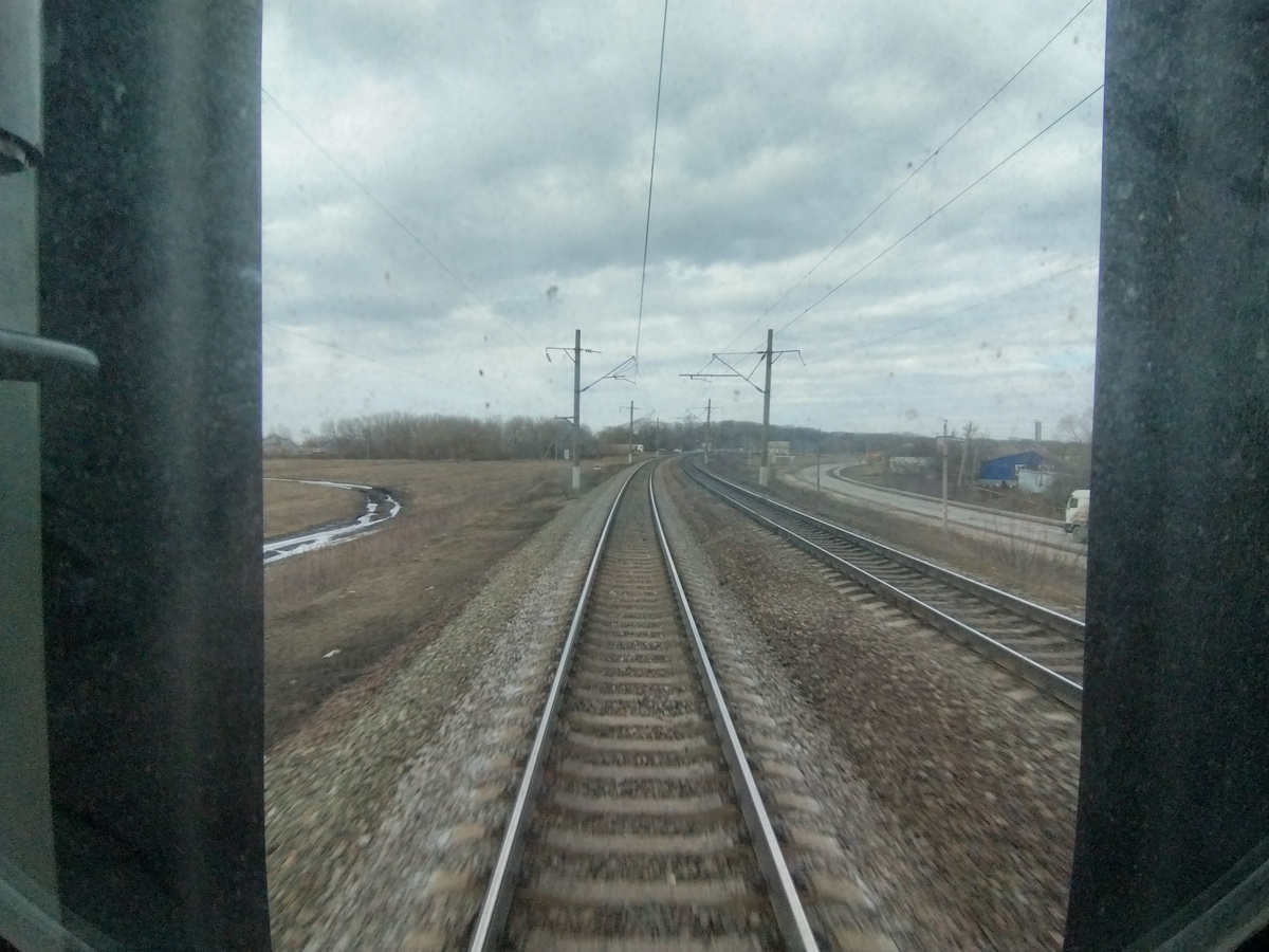 Дорога летит и улетает