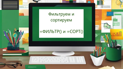 =ФИЛЬТР() и =СОРТ()