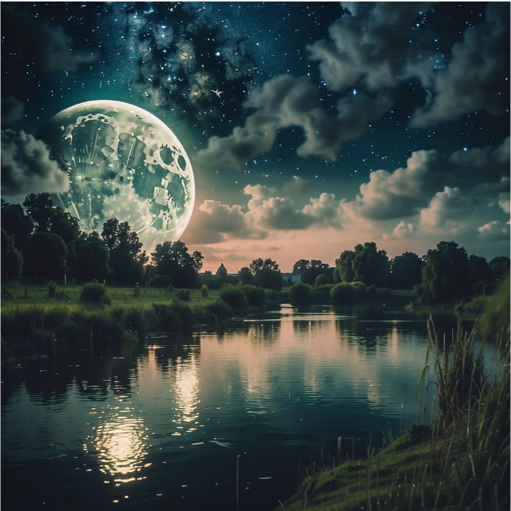 Полнолуние в Водолее повлияет на дружеские и приятельские связи, общественные выступления, коллективные проекты, сообщества, группы, партии. Изображения созданы нейросетью Kandinsky 2.2