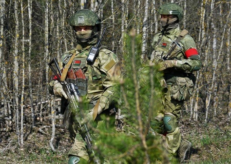    Белорусские войска приступили к охране государственной границы