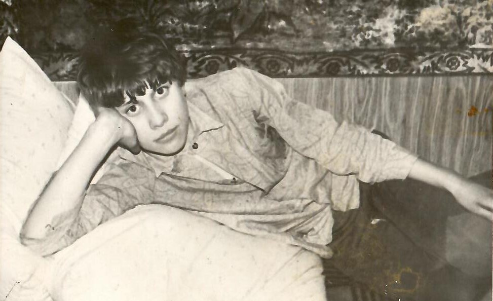 Андрюшка подросток.  И вся жизнь впереди...Фото из архива автора.