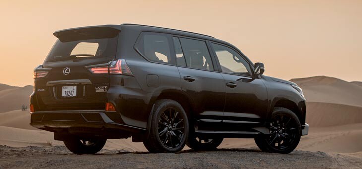 Lexus LX570 2024 года выпуска: