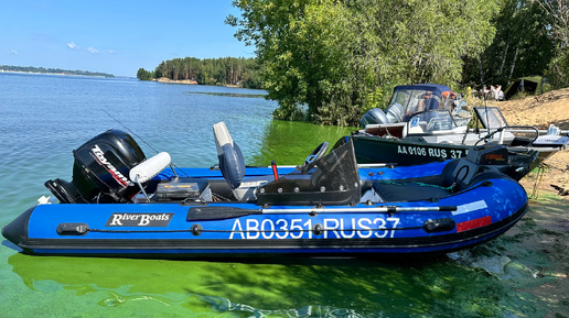 Финальный обзор RiverBoat 430 RIB + Toyama F40