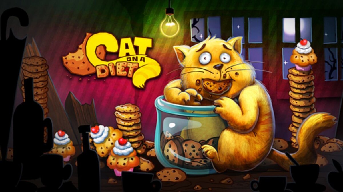 Cat on a Diet (2016) РС Steam. Жанр: point & click. Головоломка.  