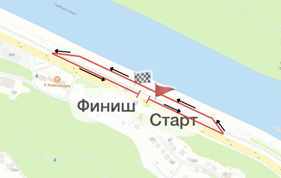 Схема трассы