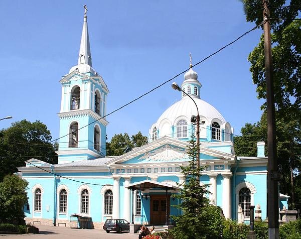 Смоленское православное кладбище. Церковь Смоленской иконы Божией Матери. Архитектурный сайт Citywalls. 