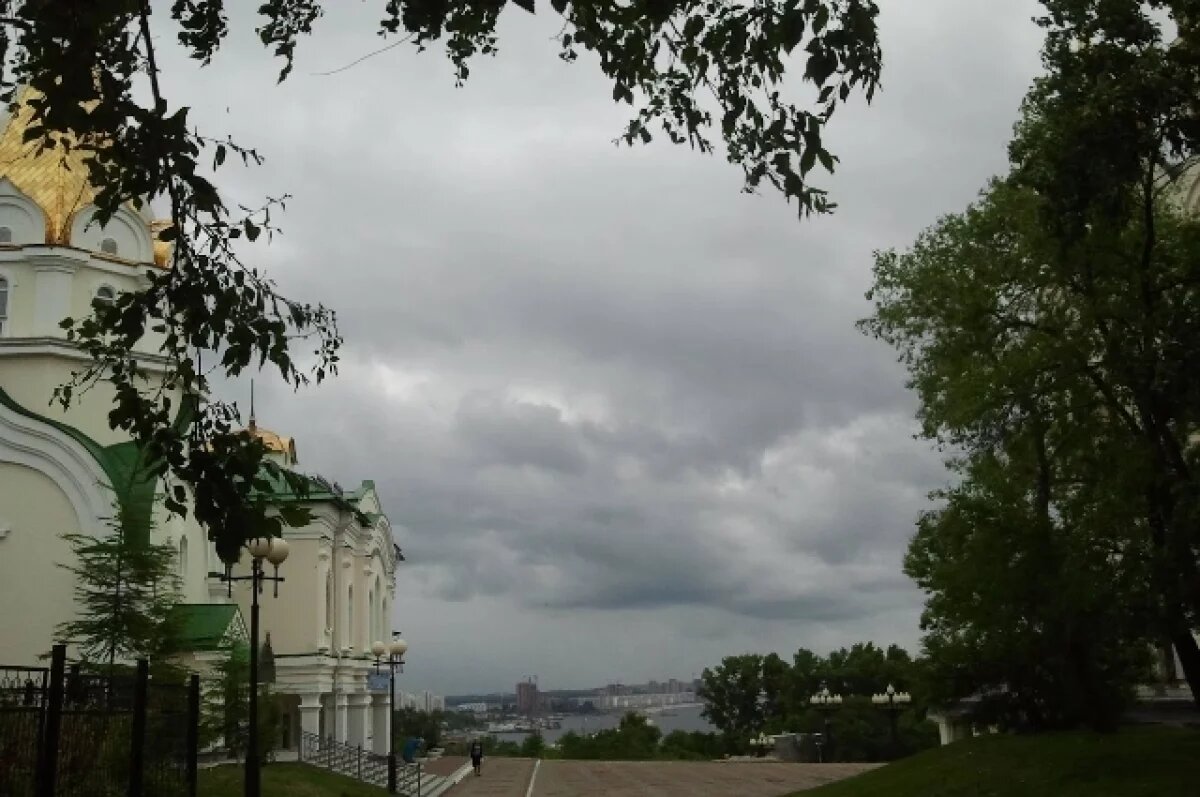    Капризы погоды ожидаются в Хабаровске и крае 13 августа