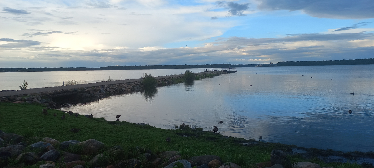 Валдайское озеро. Фото автора. 