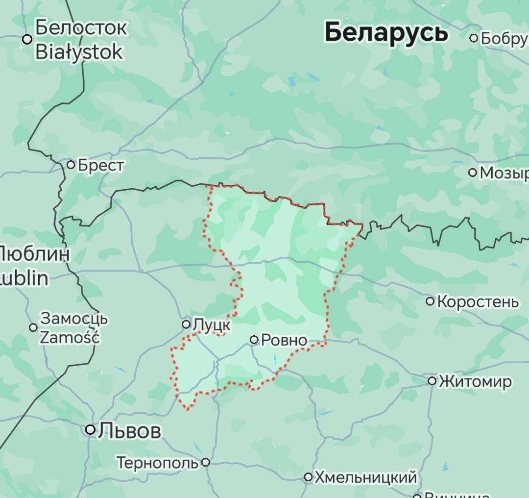 Госграница Беларуси с Украиной. Ровенская область 