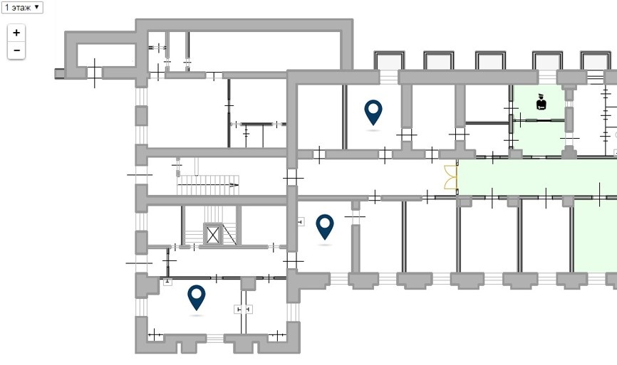 Онлайн трансляция положения сотрудника в реальном времени 