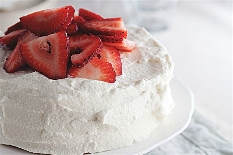 Рецепт Японский клубничный торт