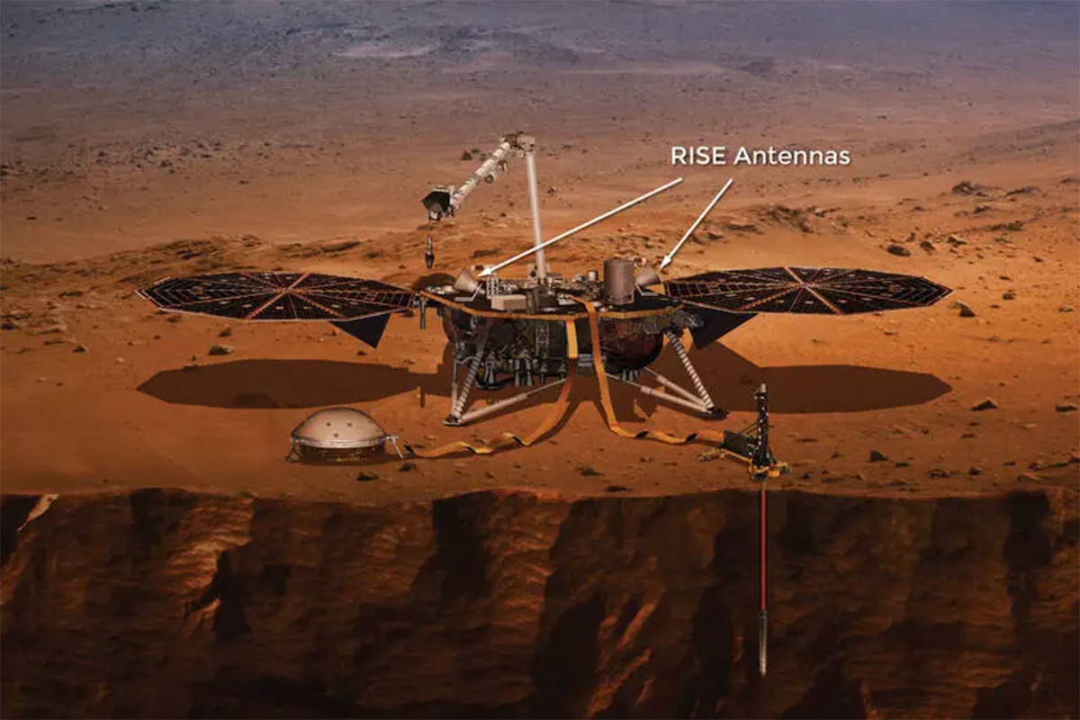 NASA / JPL-Caltech📷Аппарат NASA Mars InSight