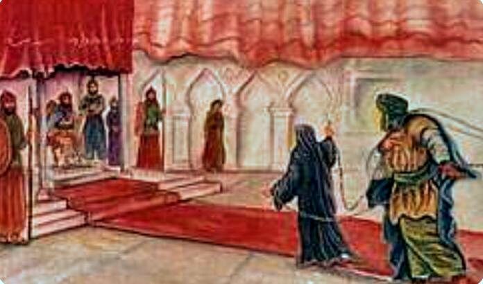 Имам Саджад (мир ему) и Зайнаб (мир ей) во дворце в Дамаске. (продолжение)