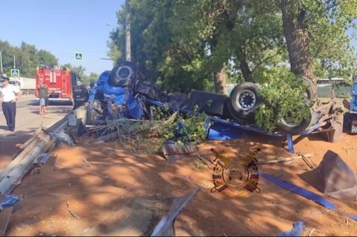    В Армавире в ДТП с опрокидыванием погиб водитель «КамАЗа»