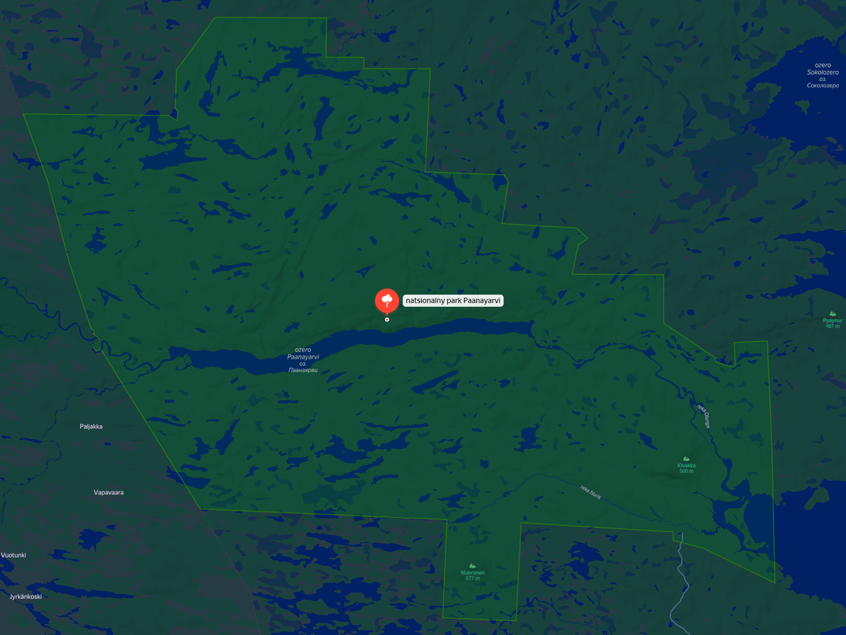 Национальный парк Паанаярви
