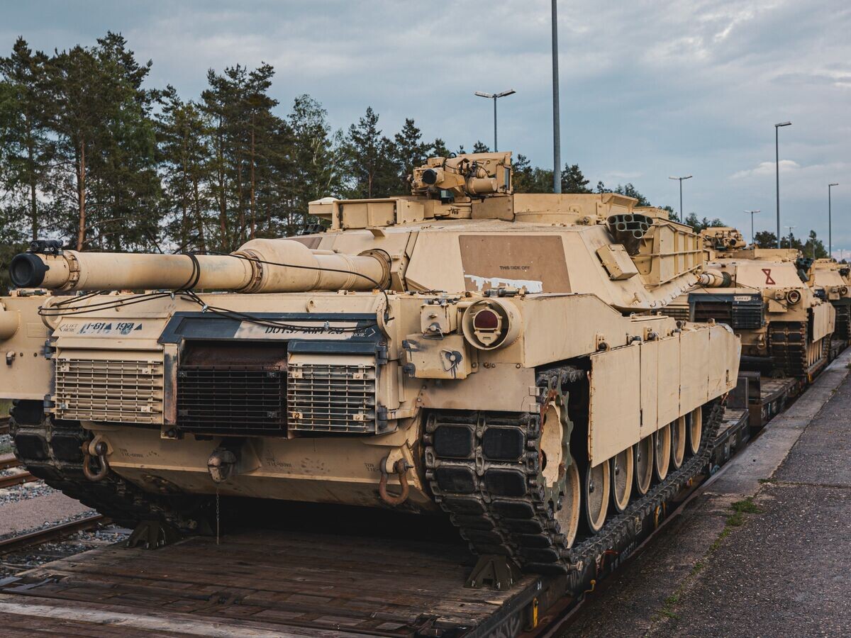    Танки M1A1 Abrams© Фото : Public Domain/Spc. Christian Carrillo