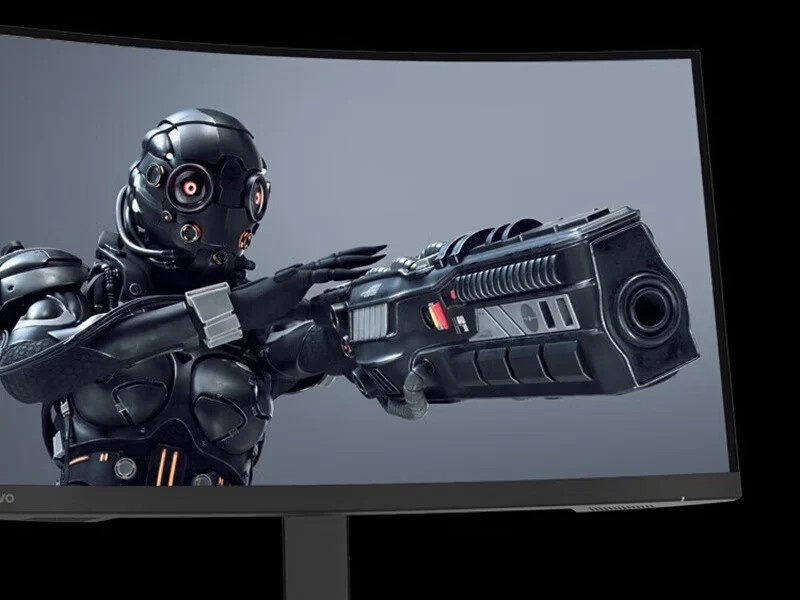    Lenovo выпустила изогнутый игровой монитор с «читерской» функцией