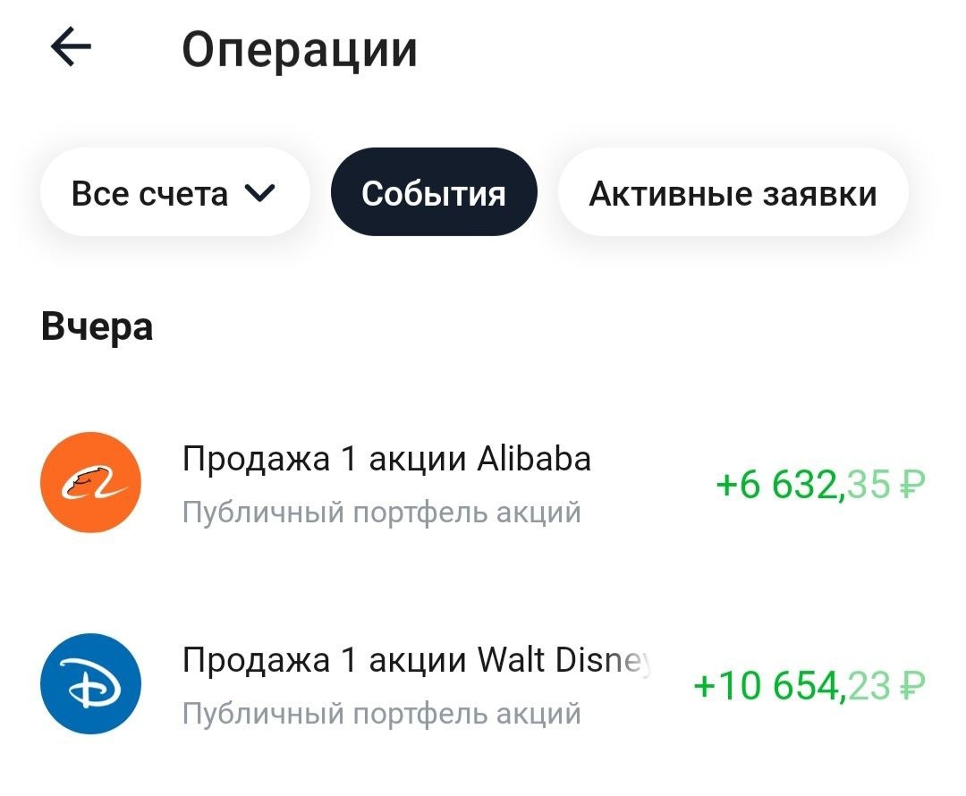 Мне пришли выплаты по заблокированным акциям. У меня было в блоке по этому указу немного