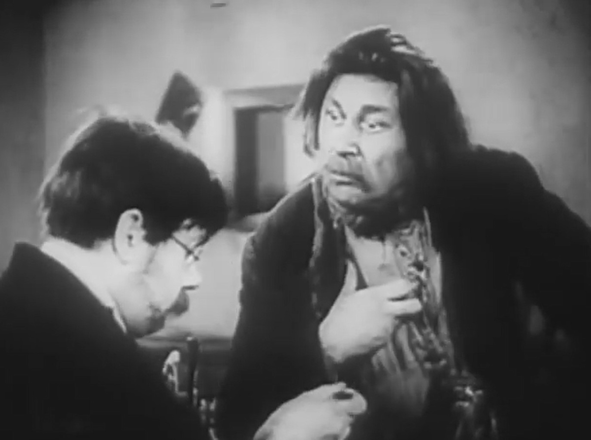 Кадр из фильма - Хирургия /1939/ короткометражка / комедия / экранизация А.П. Чехова / СССР
