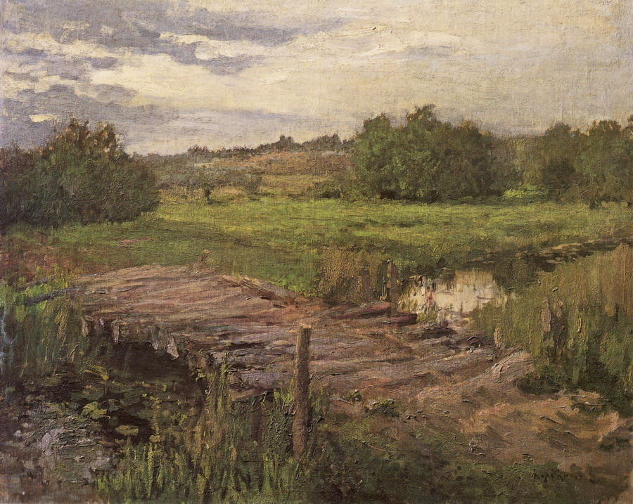 Картина ”Ручей” К.Коровин, Русский музей.