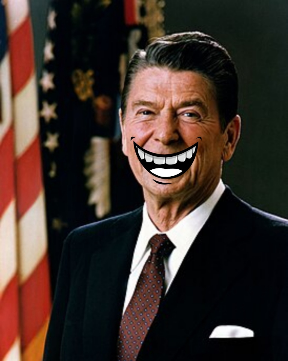 Довольный Ричард Никсон