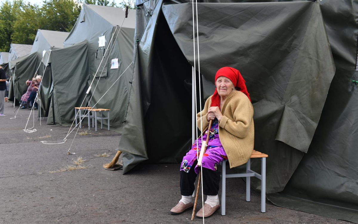 Галина Владимировна, 72-летняя жительница поселка Глушково